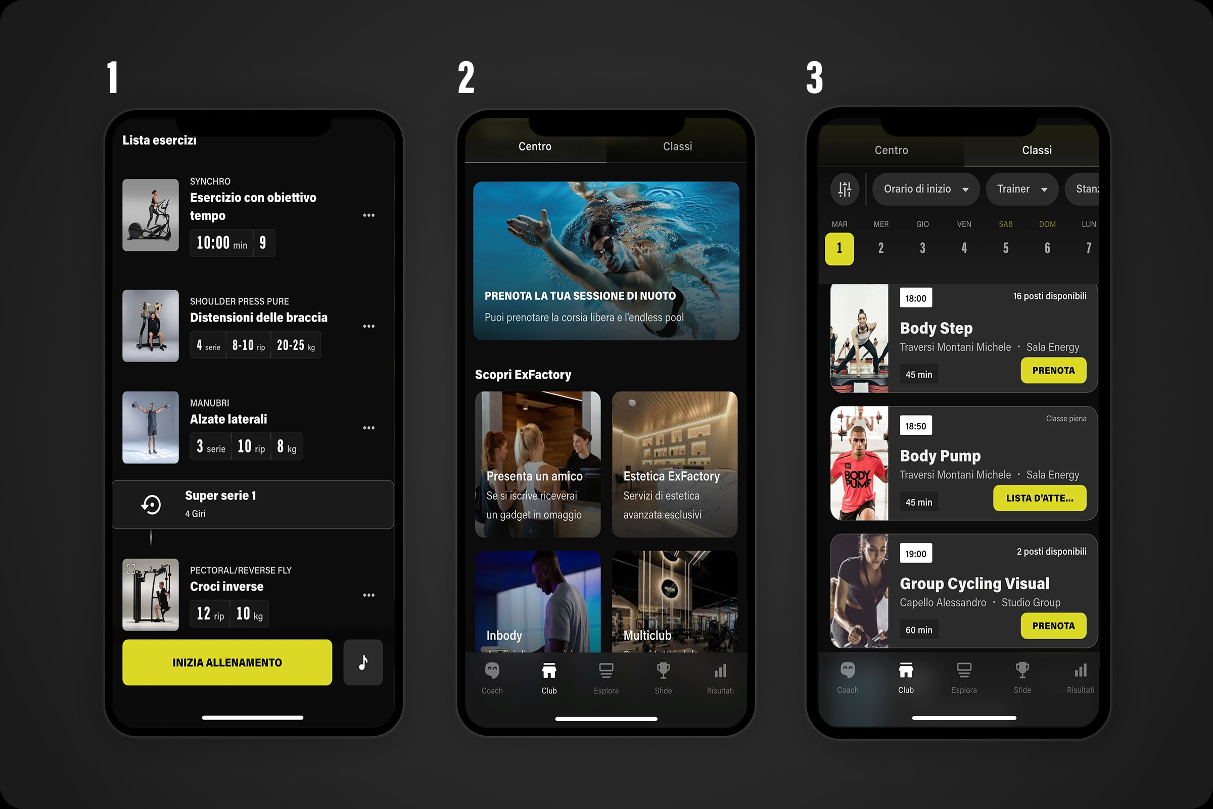 Technogym app | Factory Gym Club